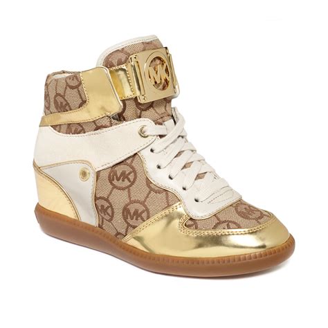 sneakers michael kors 2021|Michael Kors high heel sneakers.